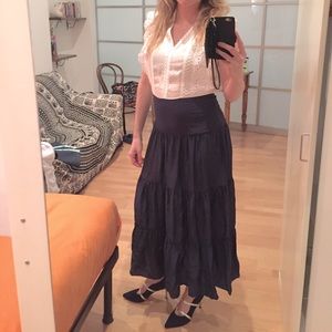 Sandro Paris beautiful luxury lace-top dress